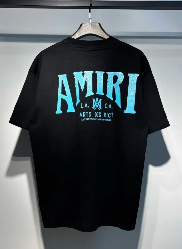 P126 AMIRI real shot black white hanging shot S. M. L. XL