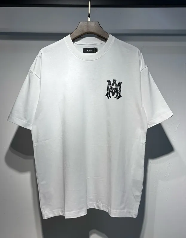 P126 AMIRI real shot black white hanging shot S. M. L. XL