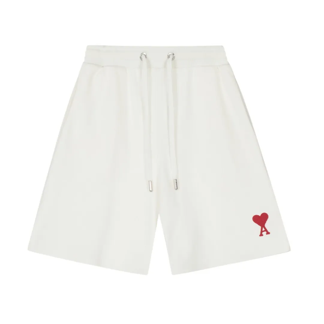 AMI/Amy Macaron Embroidered Heart Classic Shorts Put aside all the messy words and let’s go directly to the product parameters: ✅380g customized rough-feel fabric ✅Correct workmanship Every detail is 100% restored to the official website ✅Threads are made of 500g high-gram heavyweight pure cotton threads Custom-woven and dyed in the same color in the same vat No color difference with the fabric Machine washable and not easy to deform ✅No comparison and no damage Differentiating the market currency Correct workmanship details High-quality pure cotton fabric ✅The webbing is made of custom-dyed high-density and high-thickness webbing. Comparing with the official website. ✅The only correct embroidery of the same material on the market. Differentiating the fakes on the market at a glance. ✅The version follows the official website. It is loose and slim and can wear 210 pounds. There is no pressure for global shopping. Size: S-XL. Color (6 colors): Black, White, Gray, Navy Khaki, Rose Pink.