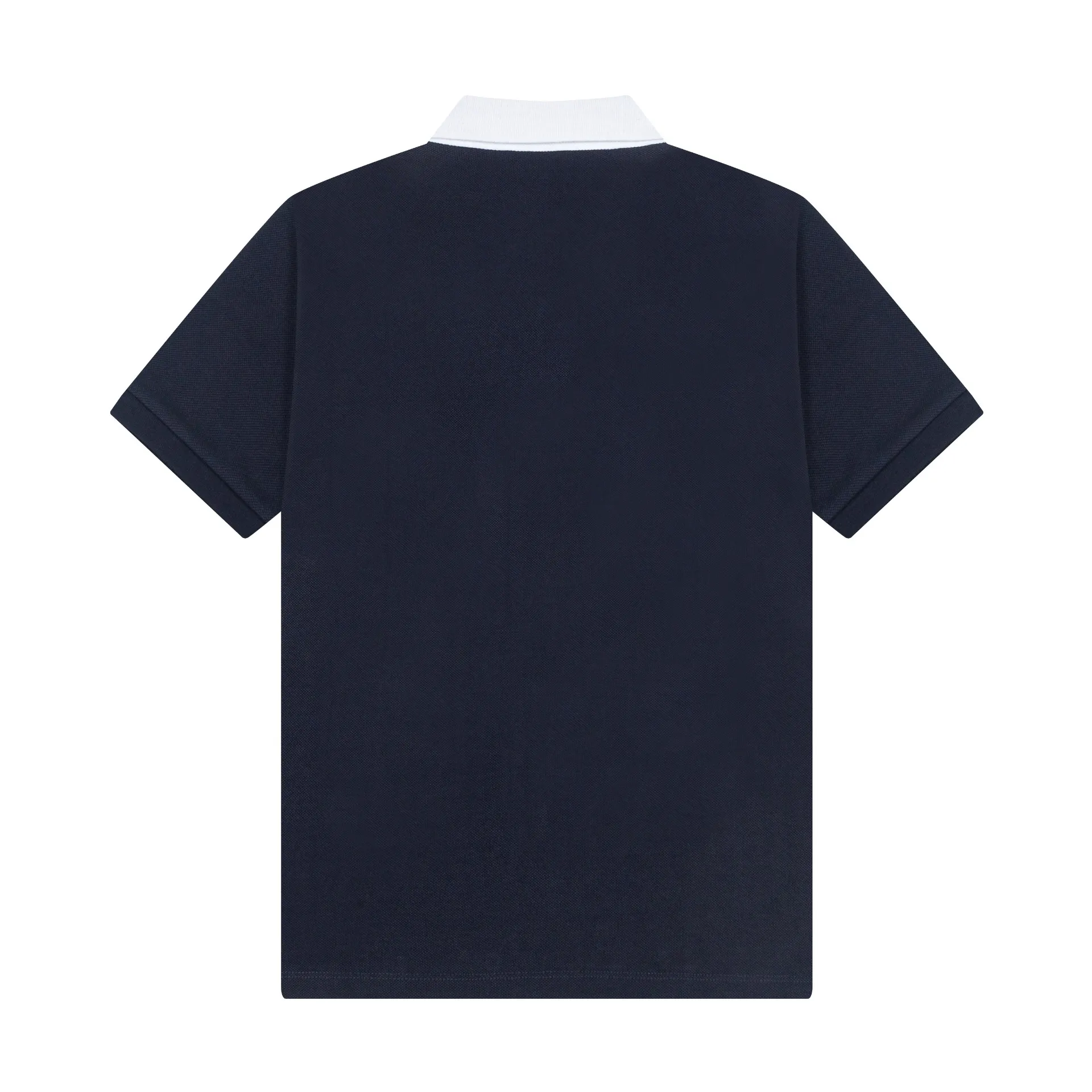 Brand: LV Weight: 270 Color: Blue Black Size: M-XXL Original customization 1:1 restoration Embroidery technology Pure cotton mercerized piqué This polo shirt is made of piqué cotton with a subtle full-width Damier jacquard texture, and the Marque L.Vuitton déposée logo embroidery lights up the sight. Pearlescent buttons add dandy style and can easily be incorporated into everyday looks.  •Regular fit •Damier jacquard pique •Marque L.Vuitton déposée embroidery on chest •Button placket at front •Pearl buttons with LV logo on top button •Ribbed collar and cuffs •100% cotton
