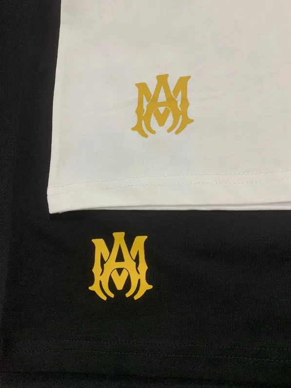 691 P120 AMIRI real shot black white hanging S. M. L. XL