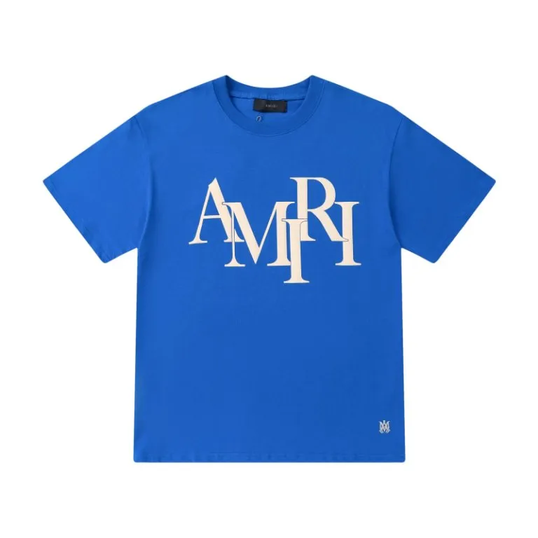 P140, AMIRI suede foam logo, color: black, blue, size: S M L XL