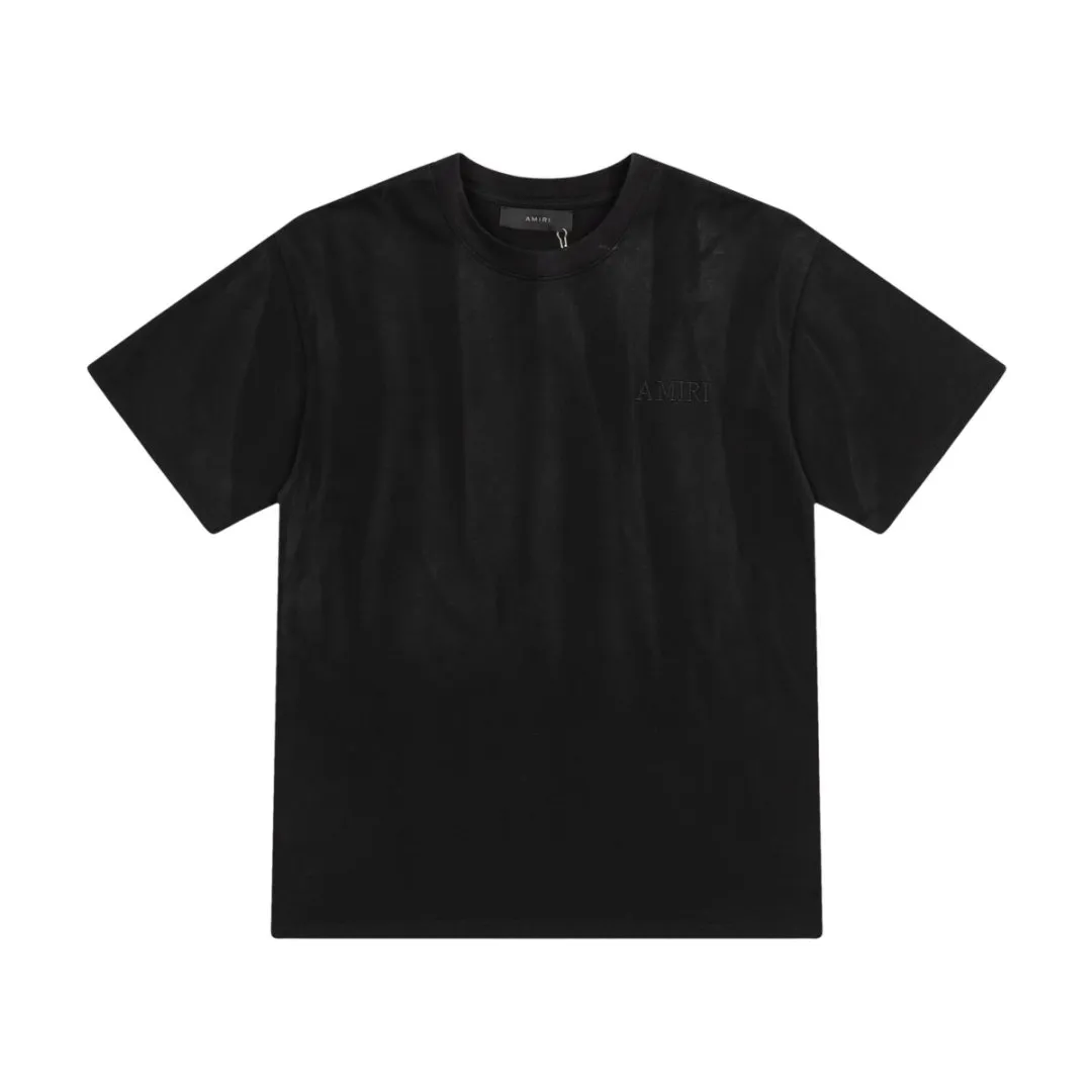8013#P160amiri washed style with embroidered logo, made of 300g fabric, color: black, grapefruit red. Size: S M L XL