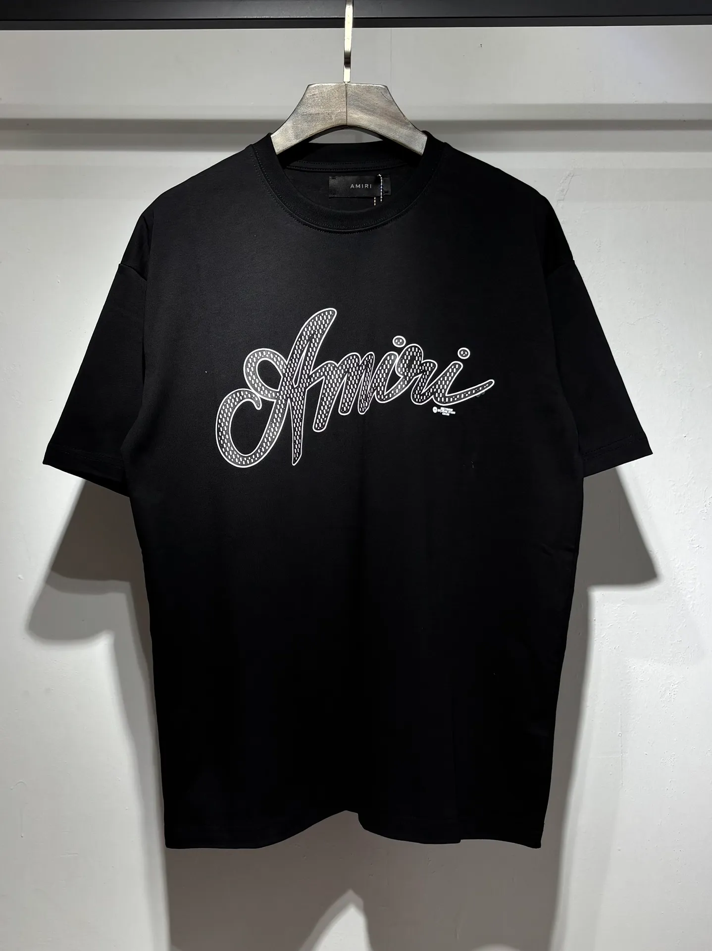 P114 AMIRI real shot black red white hanging shot S. M. L. XL