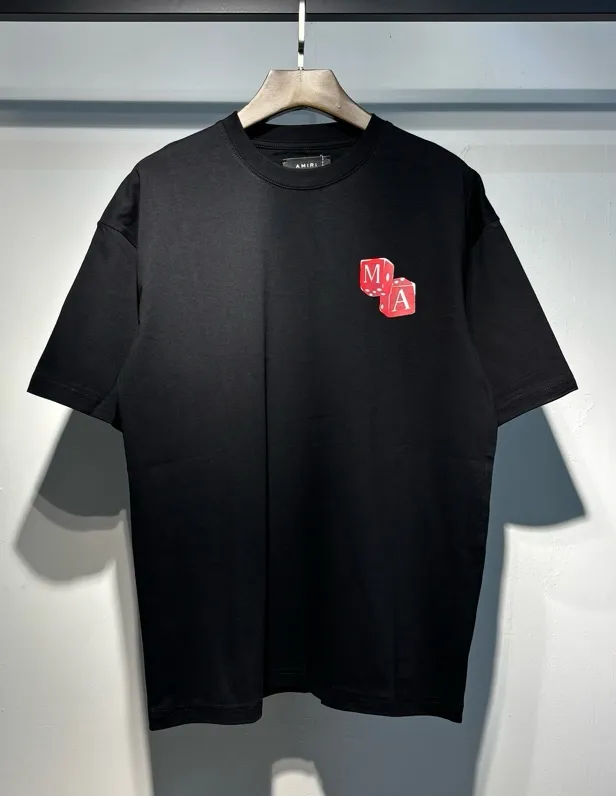 P114 AMIRI real shot black apricot hanging shot S. M. L. XL
