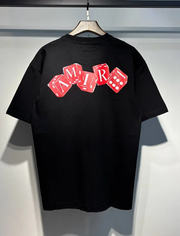 P114 AMIRI real shot black apricot hanging shot S. M. L. XL
