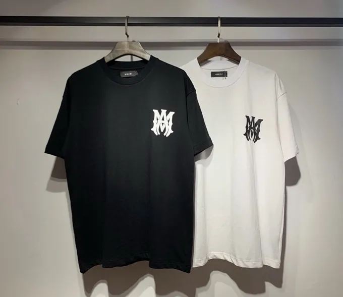 653 model P114 AMIRI real shot black hanging shot S. M. L. XL