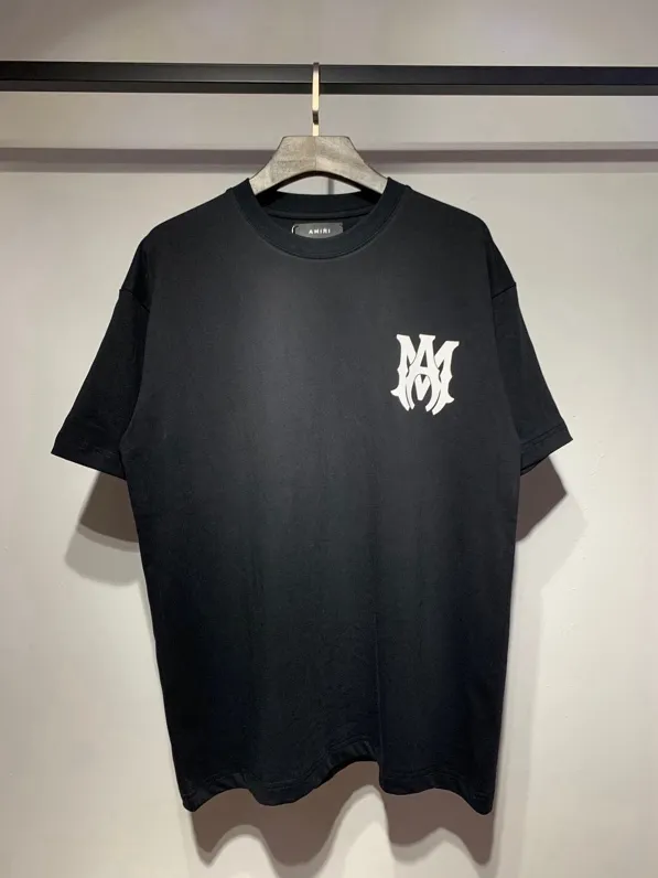 653 model P114 AMIRI real shot black hanging shot S. M. L. XL
