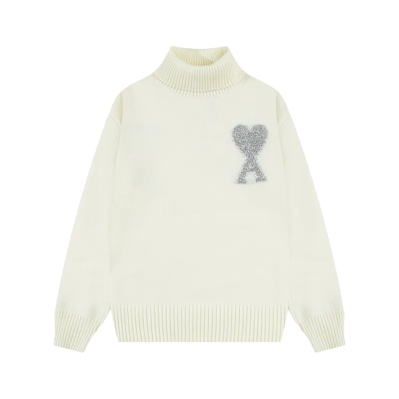 Ami Paris 2024 new autumn and winter turtleneck sweater SMLXL