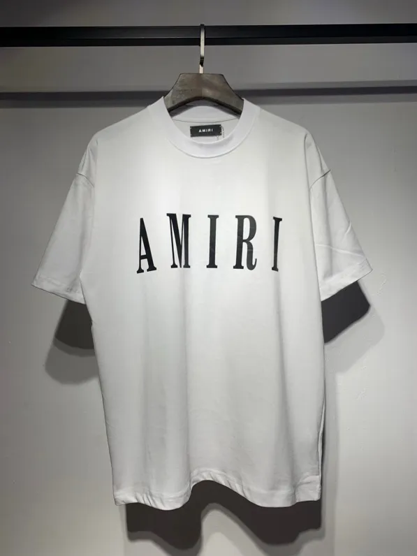 Model 661 P114 AMIRI real shot white hanging shot S. M. L. XL