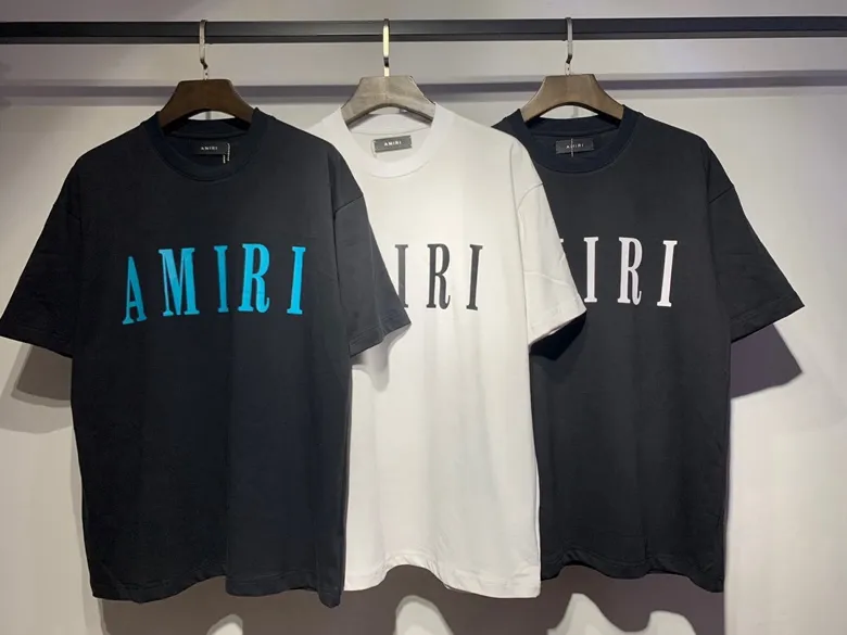 Model 661 P114 AMIRI real shot white hanging shot S. M. L. XL