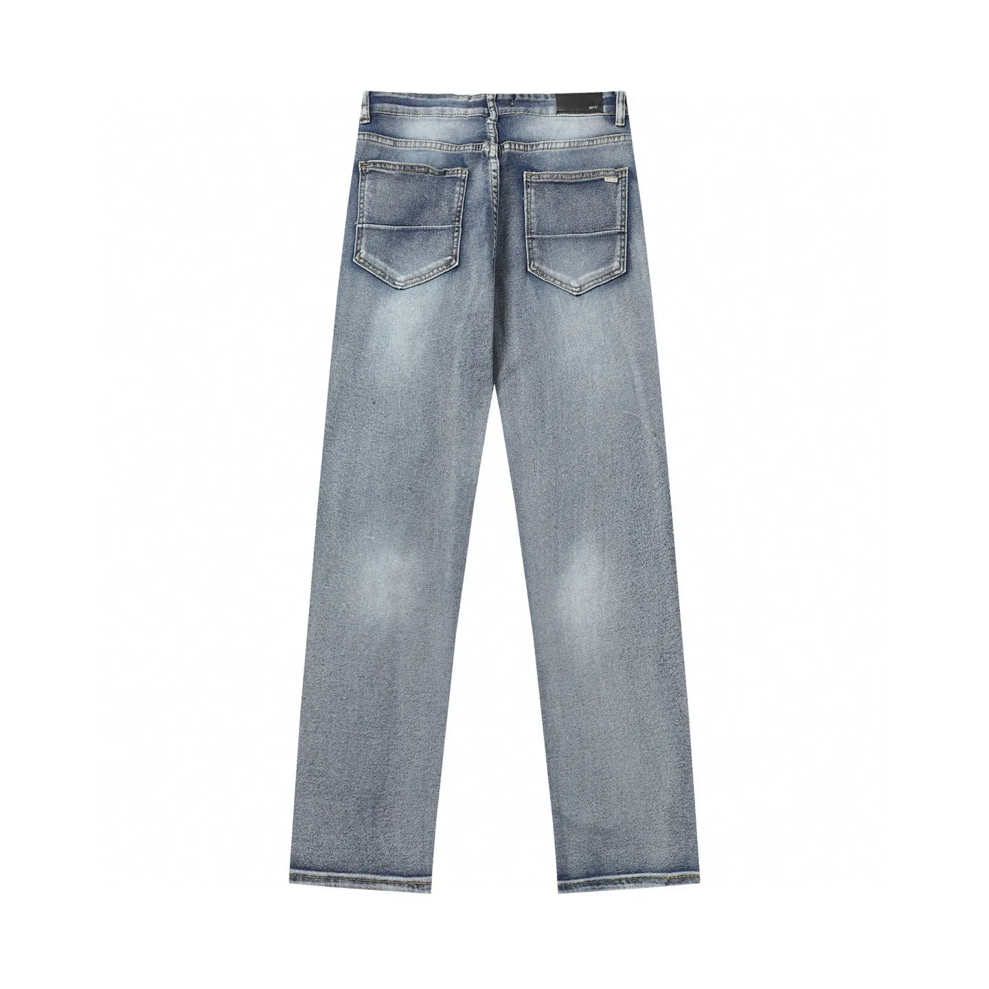 P270 AMIRI patch embroidery jeans trousers AMIRI high street basic ripped jeans trousers Color: Picture color Code number: 28-36