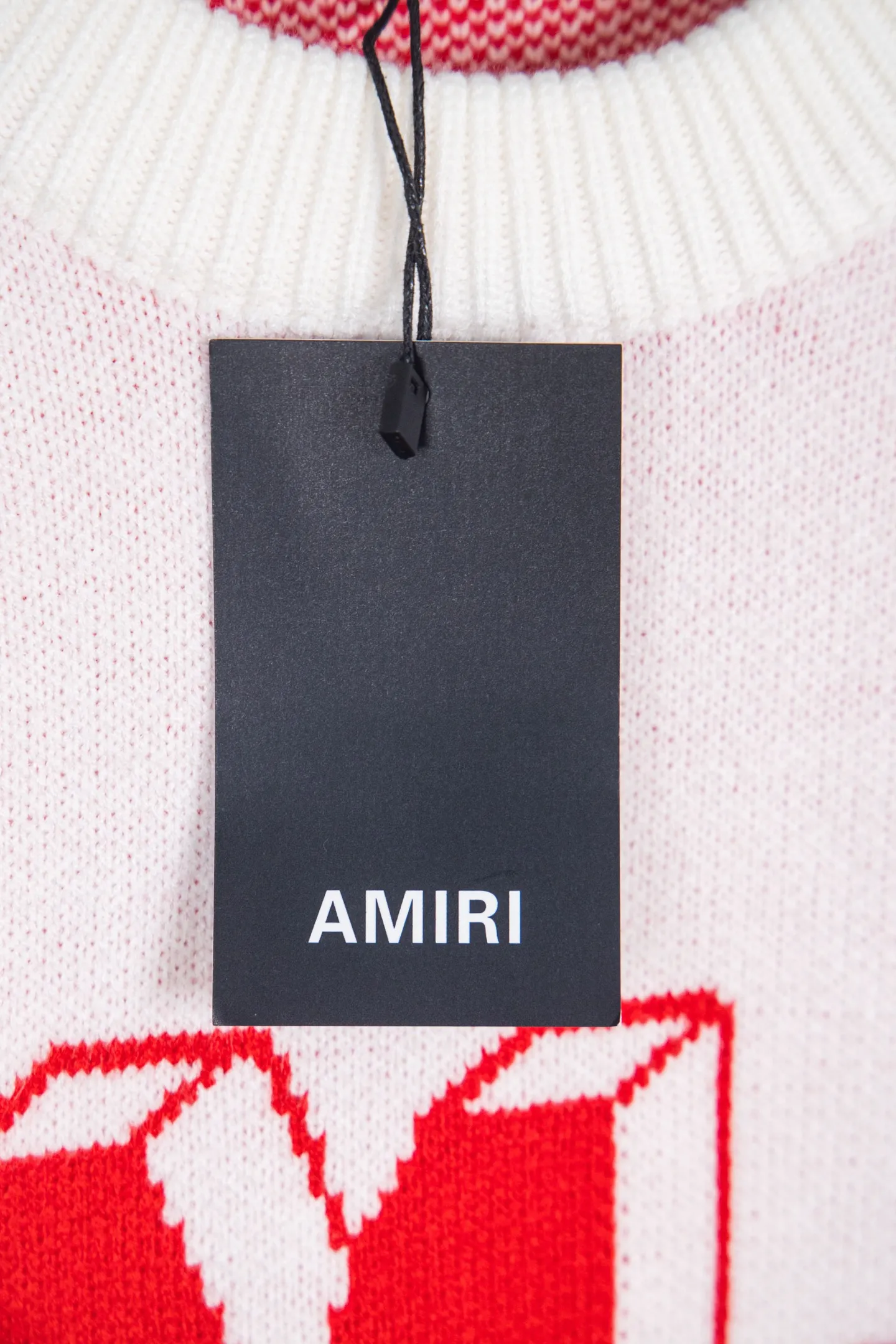 P240 AMIRI Emile 3D letter number 22 long-sleeved sweater with jacquard logo on the front and back Size: S-XL
