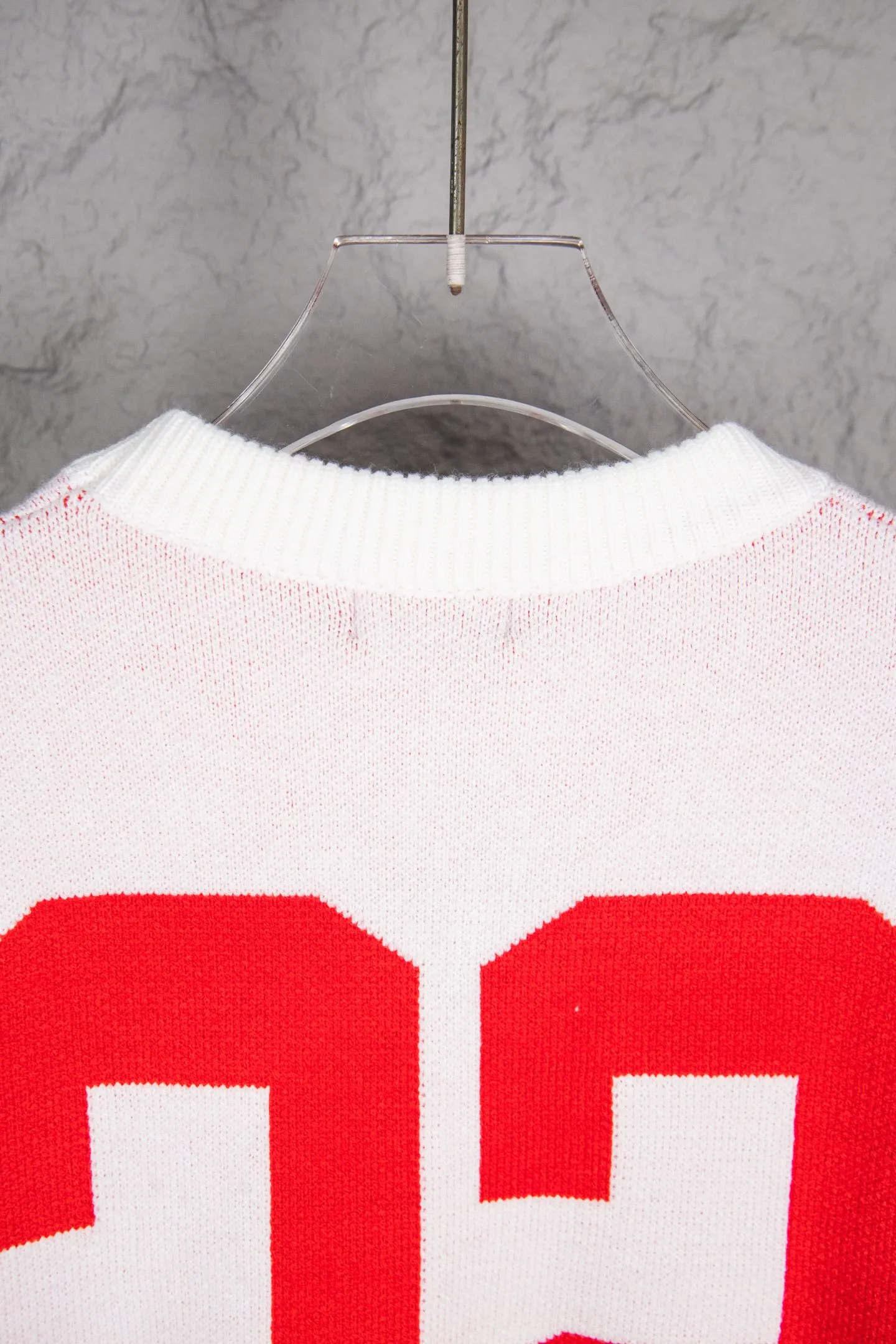 P240 AMIRI Emile 3D letter number 22 long-sleeved sweater with jacquard logo on the front and back Size: S-XL