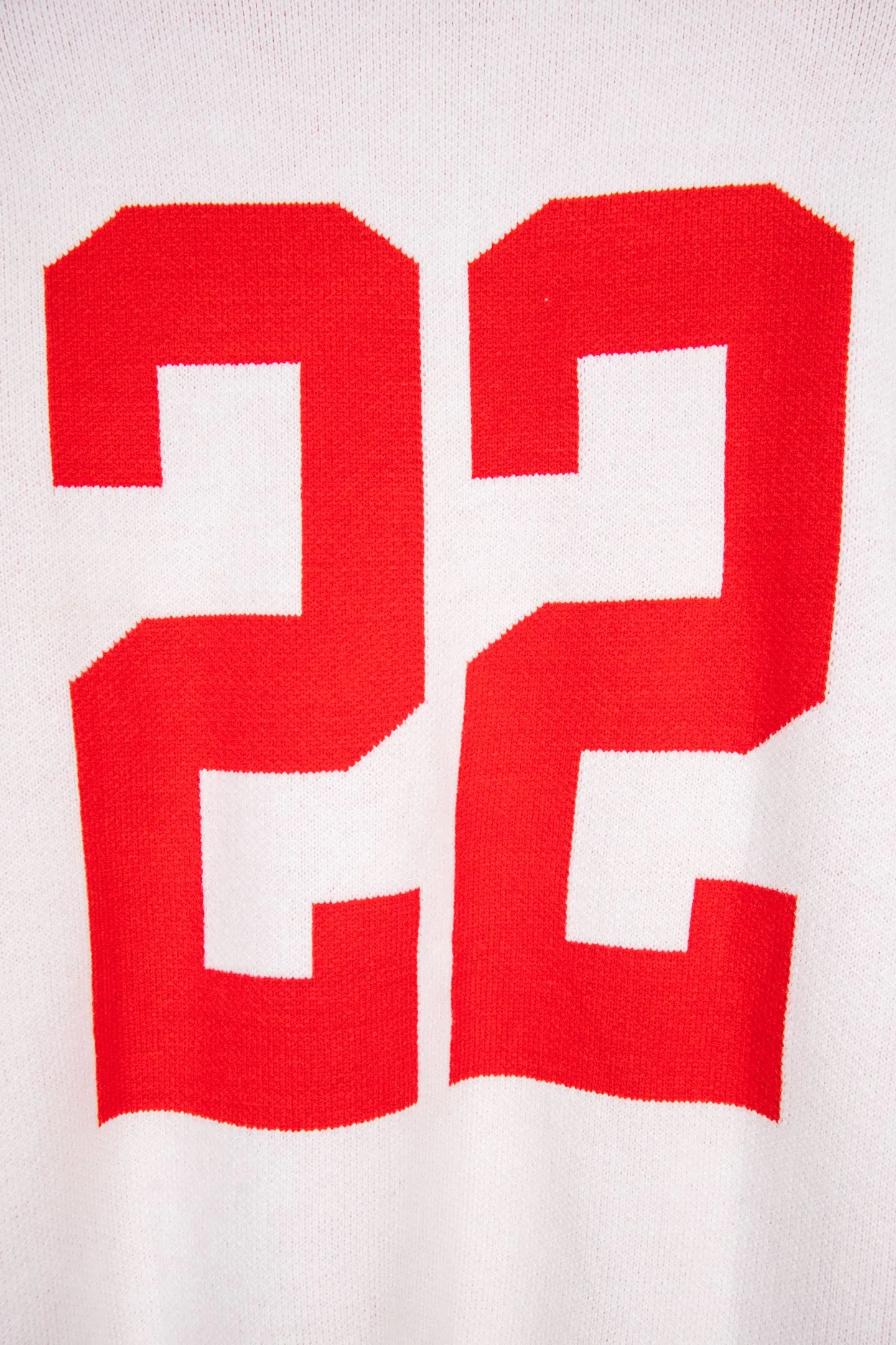 P240 AMIRI Emile 3D letter number 22 long-sleeved sweater with jacquard logo on the front and back Size: S-XL