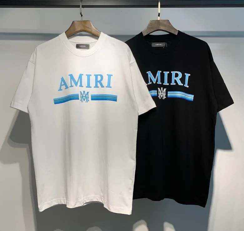 687 model P120 AMIRI real shot black white hanging shot S. M. L. XL