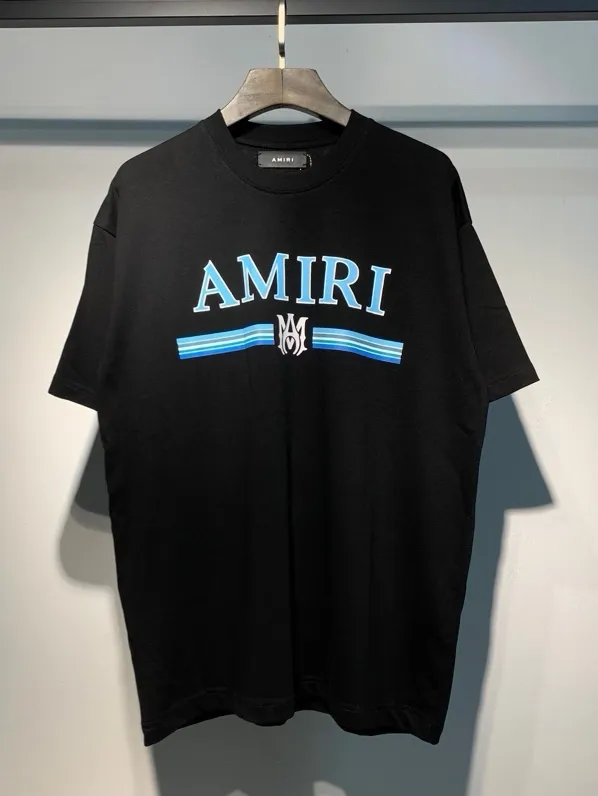 687 model P120 AMIRI real shot black white hanging shot S. M. L. XL