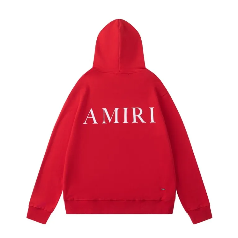 P310 7189#AMIRI classic printed LOGO, color: black, white, red, size; S M L XL