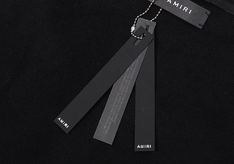 Style number: 866 P220 Fabric: 360g pure cotton terry sweatshirt AMIRI 2025 autumn and winter new logo hooded terry sweatshirt high street unisex loose classic letter jacket Color: Black White Size: S M L XL