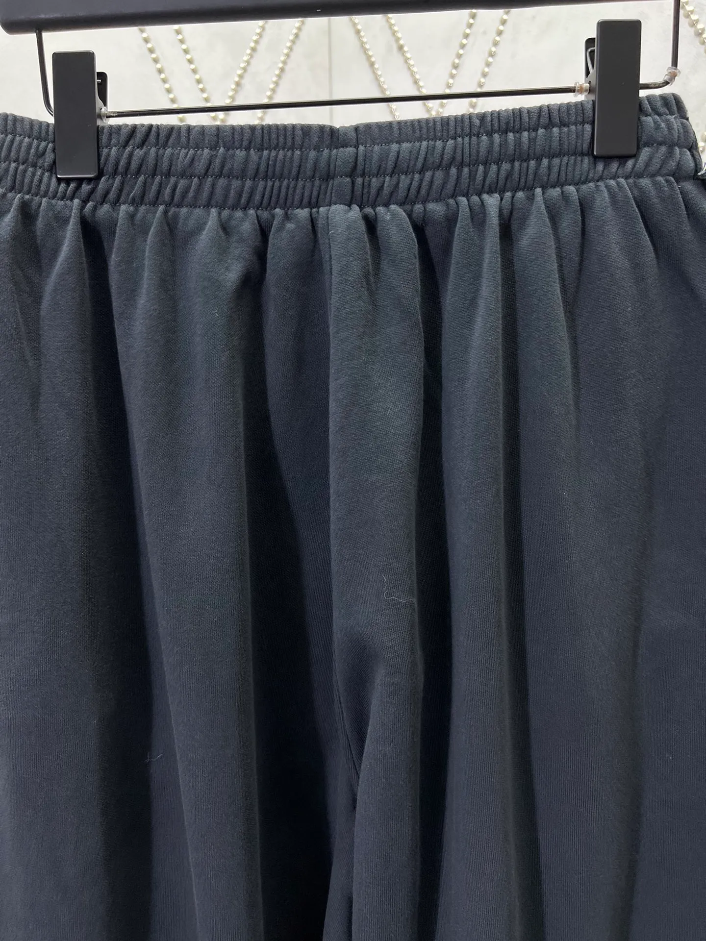🅿️440 Paris 25ss new custom-dyed plaid splicing loose casual pants, same style for men and women! High version! Size: S.M.L.XL.