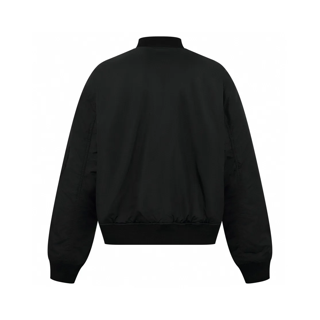🅿️630 [Exclusive Supply] BLCG Lion Logo Badge Patch Bomber Jacket (Black) Original purchase and development for 24,500. The fabric is made of customized dense-pore cold-pressed fiber nylon cloth and velvet cloud cotton sheet inside. It is full of texture, thick and solid. Every inch contains heavy warmth. The warm light of burgundy purple is the main tone. It is flamboyant but restrained. The slightly dropped shoulder silhouette accommodates the body shape. The gilt lion emblem patch is embellished on the chest, continuing the identity function of the badge. It is a silent statement when worn on the body. The lining and padding design highlight the wrapping effect and cleverly combines the warmth of cotton clothing with the aesthetics of life. In the name of design, it leads the trend and adopts imported machine embroidery technology. Using advanced computer control systems and sophisticated mechanical components, the Paris lion emblem patch embroidery operation is performed with high precision, smooth and delicate lines, and pure manual disassembly process. After completing the initial combination of the lining cloth and the cotton piece, the craftsman will make further adjustments and disassembly in the water. The lining cloth and the cotton piece can achieve a perfect combination, making the lining cloth and the cotton piece more closely combined. It is beautiful and neat, and the template machine opens the bag. The preset template guides the position, shape and size of the bag opening. The accuracy ensures the quality of the bag opening effect. Size:44-46-48-50