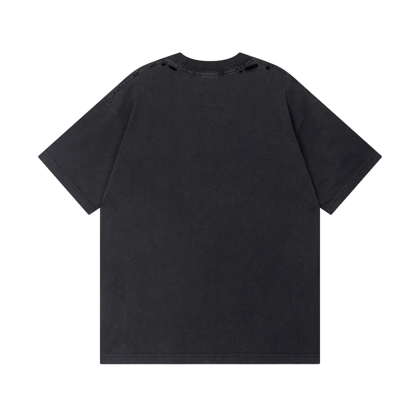 🅿️190 Detail Picture [Top version. Official website quality] BALENCI*GA/Paris. 25ss latest model. Paris English color LOGO foam printed washed and distressed short-sleeved T-shirt. Brick cabinet synchronization. The fabric is made of Paris ZP custom-woven and dyed 100% cotton double yarn compact cotton. The weight is 260 grams, the cloth surface is clean. The cloth pattern is clear, soft and comfortable, and the thread is dyed with no color difference. The classic pattern is foam printed using environmentally friendly imported materials, with clear letters and a strong three-dimensional feel. Restored brick cabinet. The garments were washed and aged, and polished by many hands. Produced by ultra-heavy craftsmanship, the market currency is very different, welcome to compare. The version adopts OS loose shoulder design. The same style for men and women. Code: BL253686 Color: black, floral gray Size: XS S M L