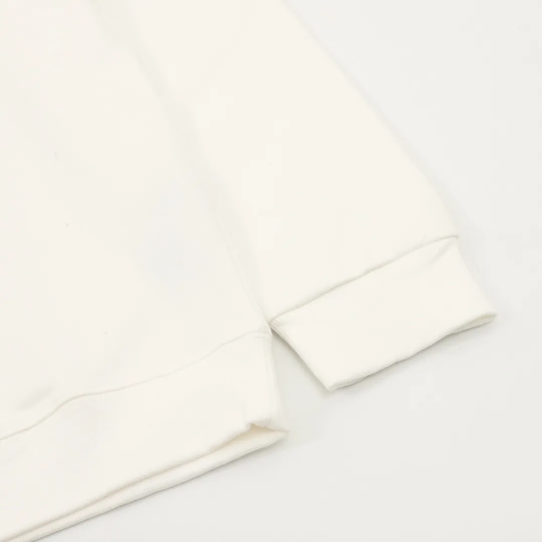 🅿️500 Balenciaga 25FW round neck sweatshirt with small letters, 480g high-grade combed cotton fabric, counter collar label, purchasing grade white thick plate hang tag, original hanging grain, three-dimensional foam printing on the front and back, strong sense of layering, same style for men and women, couple style, oversize version, loose size: S-XL