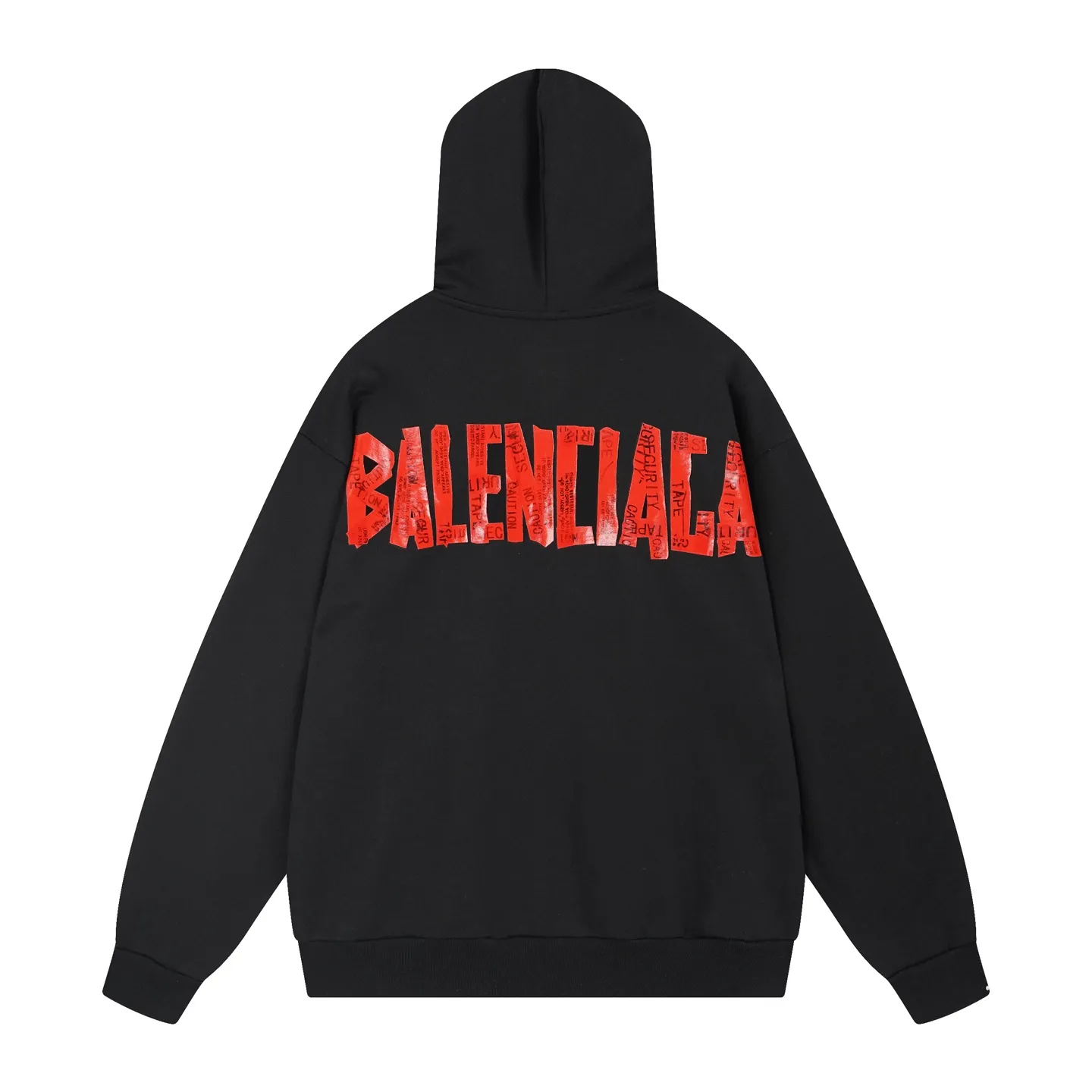 🅿️370 Detailed picture [Top version. Official website quality] BALENCI*GA/Paris. 25ss latest model. Masking tape, pulping, printing, washed, fried, distressed, cardigan zipper hooded sweatshirt. The brick cabinets are synchronized. The fabric is made of Paris ZP custom-woven and dyed cotton sweatshirt. Weighing 460 grams, the cloth surface is clean. The cloth pattern is clear, soft and comfortable, and the threads are dyed with no color difference. The classic pattern is printed with environmentally friendly imported materials, and the tape pattern is glued. The letters are clear and the effect is three-dimensional. Restored brick cabinets. Different market currencies, welcome to compare. The version adopts OS loose shoulder design. The same style for men and women. Code: BL259902 Color: black, off-white Size: XS S M L