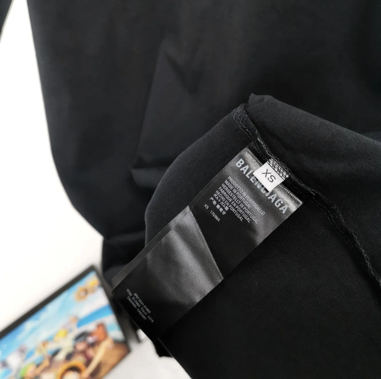 [New arrival] The top tested version of the new BALENCIAGA Balenciaga five-star embroidered environmentally friendly big LOGO male and female couple star same style short-sleeved T-shirt BEHRINGER embroidery technology, 5-star environmentally friendly series! The embroidery is meticulous and detailed! The font is full and the texture is clear! The fabric is made of 280g high-count double-yarn pure cotton, polyester-free, and absolutely no pilling! Size: XS-L Color: Black Pink P:250
