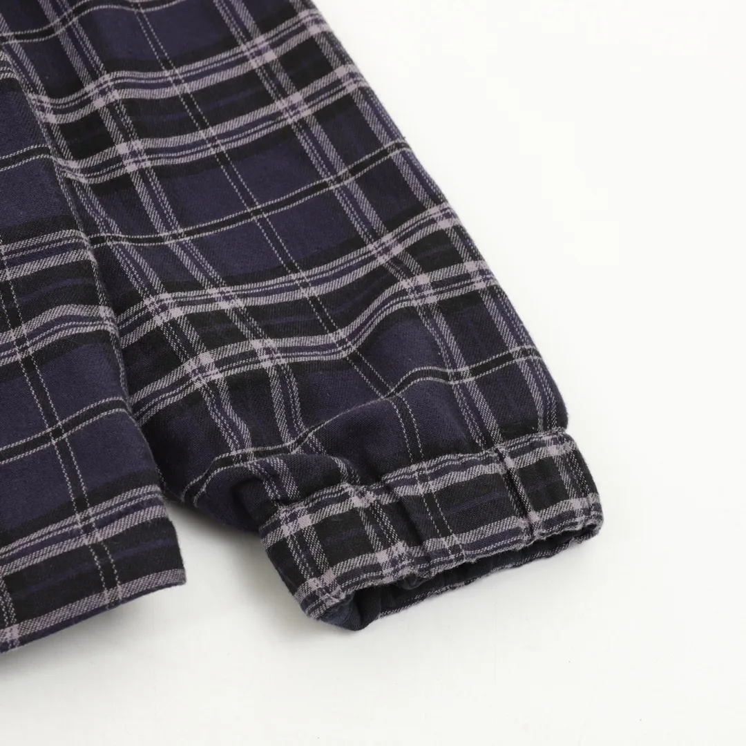 🅿️570 Balenciaga/Balenciaga plaid patch letter zipper jacket is made of customized matt Taslan professional fabric, with three-proof coating process, Teflon anti-fouling treatment, anti-oil stain and easy to clean, polyester high-density bird's eye mesh lining, three-dimensional circulation breathable structure, quick moisture export, anti-static treatment, more comfortable to wear in autumn and winter, imported environmentally friendly glue screen printing, customized hardware zipper double puller LOGO, customized accessories three labels Size: XS-L