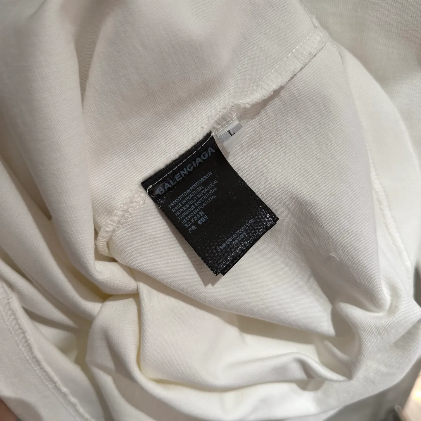 🅿️350 [Strict quality control] Balenciaga 25ss logo embroidered long-sleeved T-shirt. The fabric is made of custom-dyed 100% cotton double-ply fabric. 420g garment wash. Front and rear panels embroidery. Front panel post-garment washing process. Custom hardware. Thread. Accessories. Matching. Same style for men and women. Color: black/grey/white. Size: M-2xl