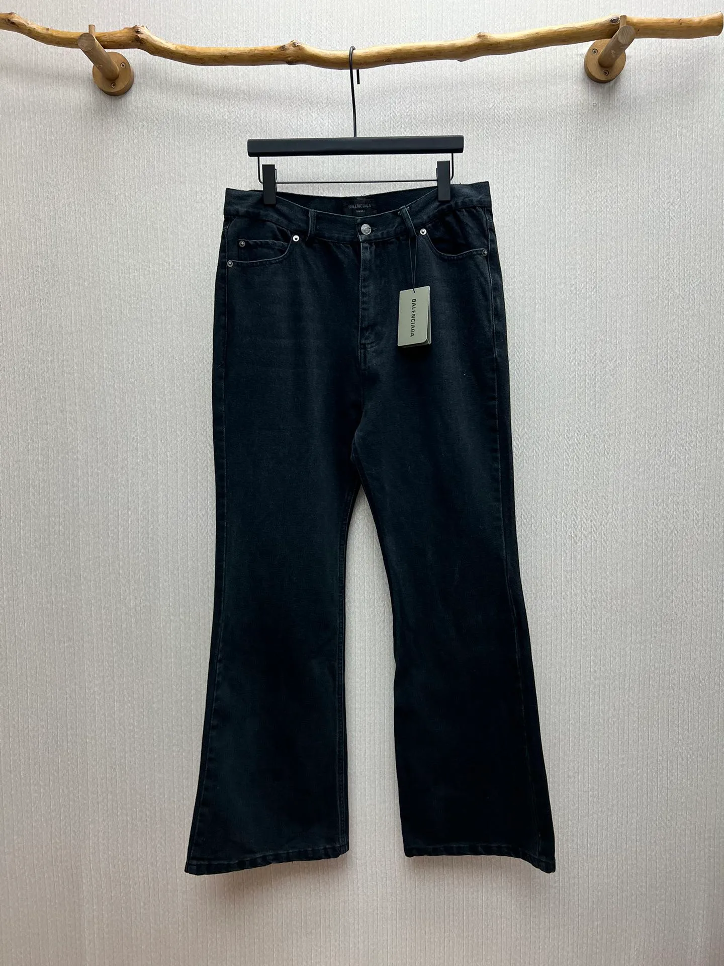 🅿️500 Paris 25ss new solid color loose flared casual pants, loose fit, high version, code number: XS.S.M.L.