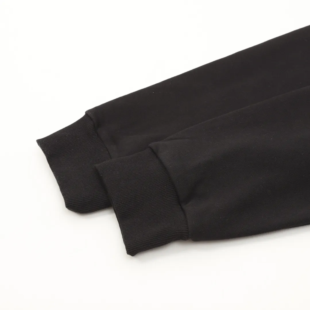 🅿️500 Balenciaga 25FW Poker letter round neck sweatshirt 480g high-grade combed cotton fabric Counter collar label Purchasing grade white thick plate hang tag Original hanging grain Three-dimensional foam printing on the front and back Strong sense of layering Same style for men and women Couple style Oversize version Loose Size: S-XL