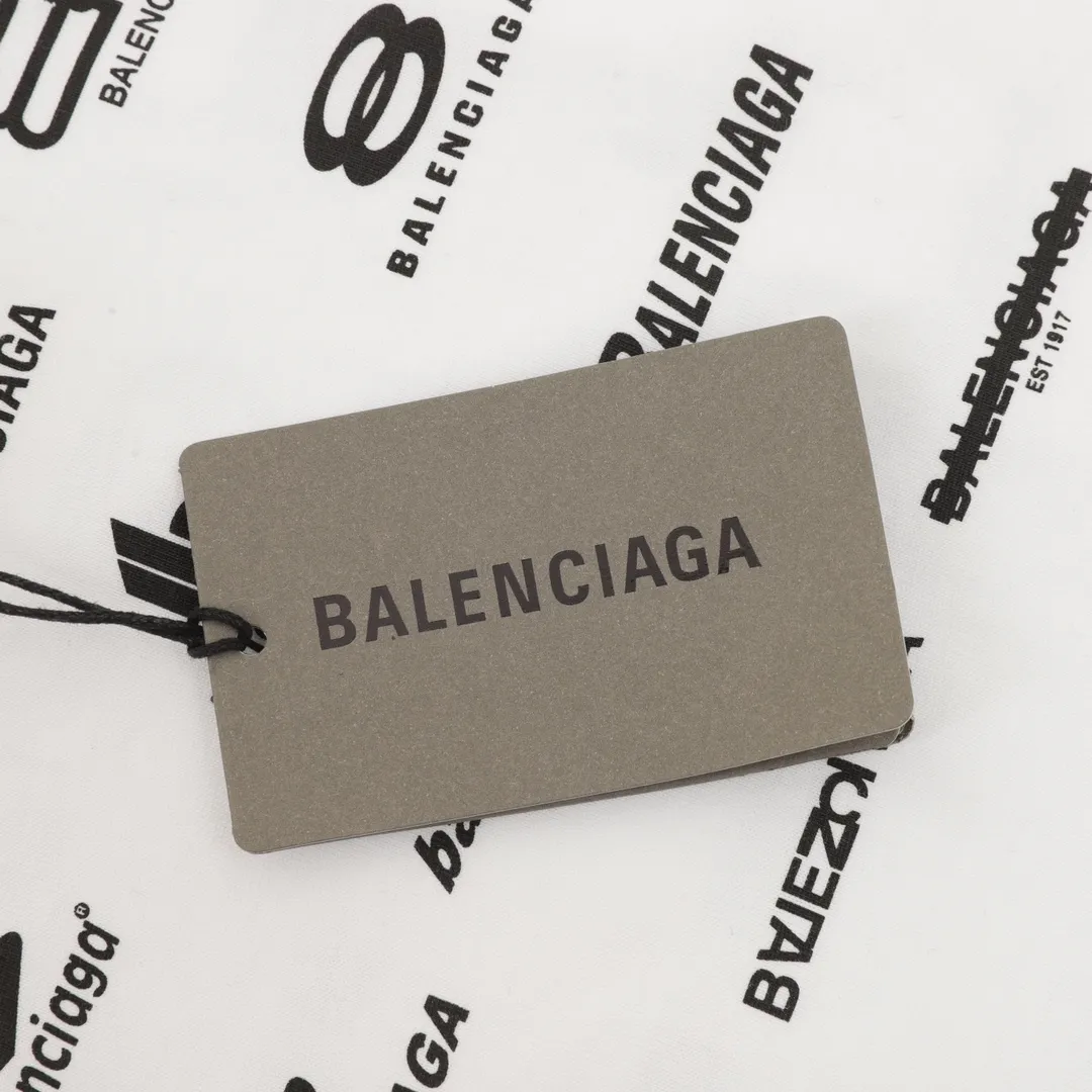 🅿️360 Balenciaga classic logo printed long-sleeved T-shirt size: XS-XL