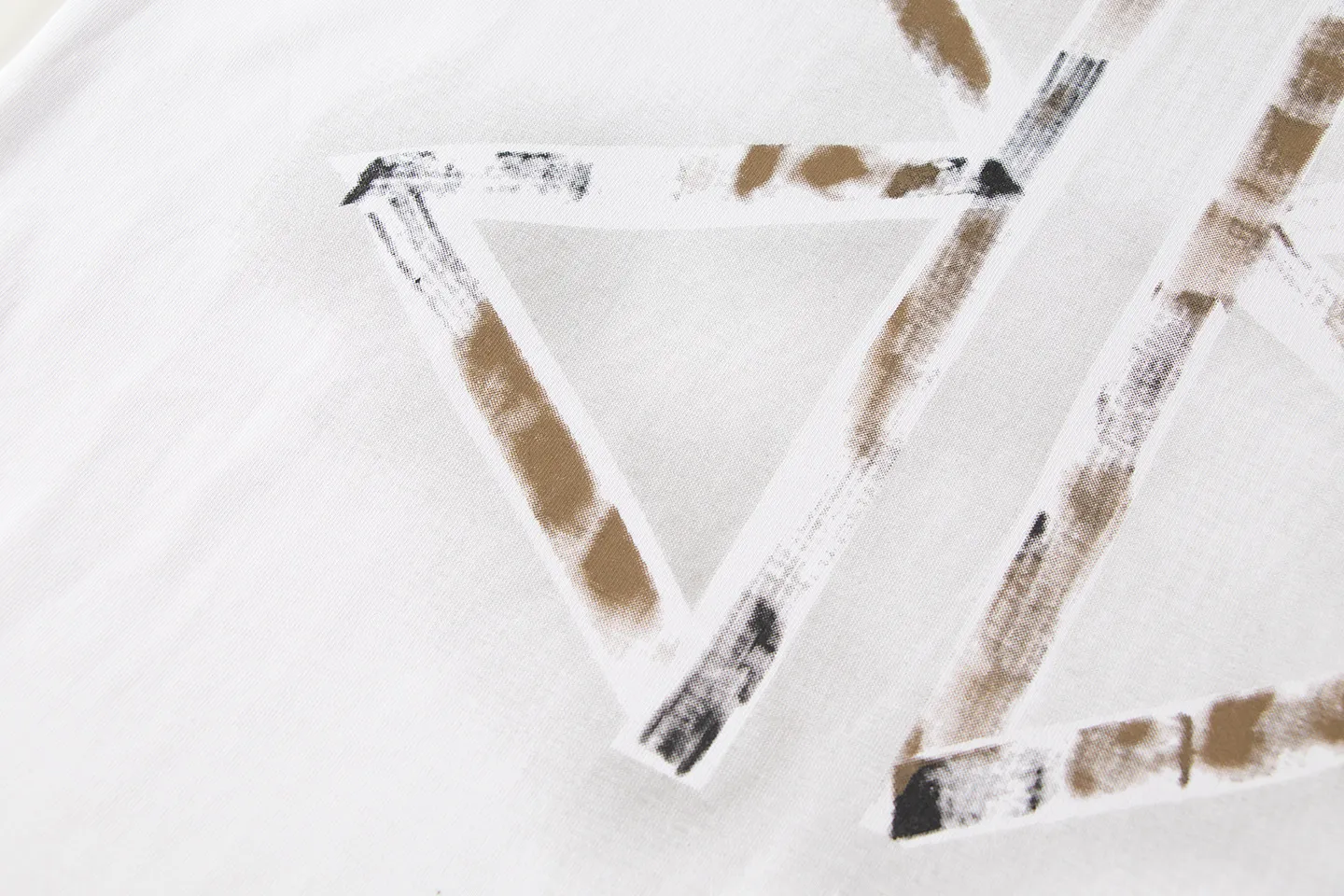 🅿️170 Style: 2026 new Balenciaga hand-painted short-sleeved T-shirt Material: High version 300g double yarn combed cotton Size: S～XL Color: White Style number: H0101