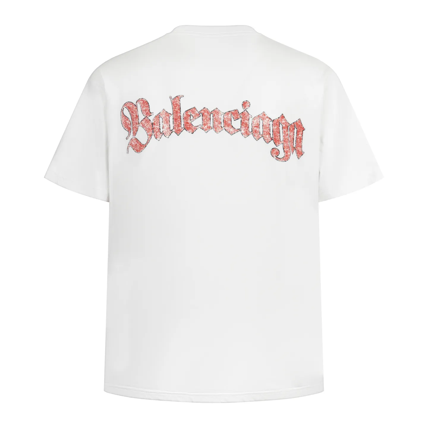 🅿️290 Exclusive supply] BLCG 25FW badge printed short sleeves (white) The fabric is made of 24S 185g double yarn special textile compact cotton, and the rib is made of 32S 340g double yarn stretch rib. The structure of pure cotton fabric is plain weave. The surface of the fabric is smooth and delicate, and the texture is tight. It has good moisture absorption, breathability and comfort, and can keep you dry and comfortable. Due to its tight spinning process, it also has good wrinkle resistance and durability, making it suitable for long-term wear or use. The multi-layer superposition process of dark flower paste dots uses precision screen technology to cover the fabric with translucent printing paste through multiple layered printing. Each layer is laminated and fused with micron-level tolerances. Through subtle changes in the thickness and density of the slurry, an invisible pattern with a transition between dark and light is formed on the surface of the fabric. This technology replaces color contrast with physical accumulation, and uses the diffuse reflection of light on concave and convex surfaces to present a looming light and shadow relief effect, creating a high-end print with both visual haziness and tactile three-dimensionality, which perfectly fits the low-key and luxurious design aesthetics. Size:XS-S-M-L