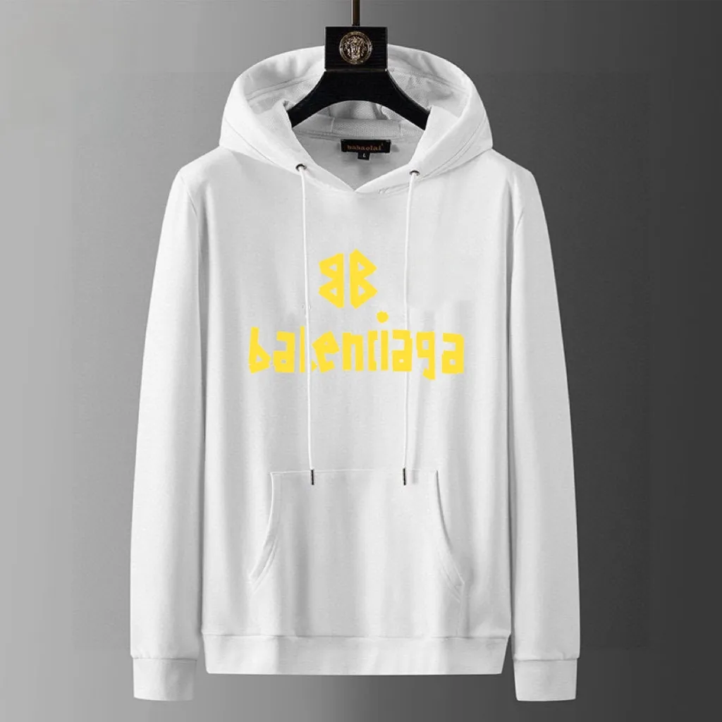 🅿️400 [BALENCIAGA] (Good news for fat people) hot-selling suit is coming. Focus on the original version of the official website. 2025 new hot-selling cardigan and sweatshirt suit. The original order is hard to buy🇭🇰. It is the meticulous work of top designers. It has a fitting and perfect upper body effect. 100% natural high-quality Roman cotton, close-fitting comfort, noble and elegant! Original hardware embodies elegance and nobility! Counter size: M-5XL (maximum wear up to 220 pounds)
