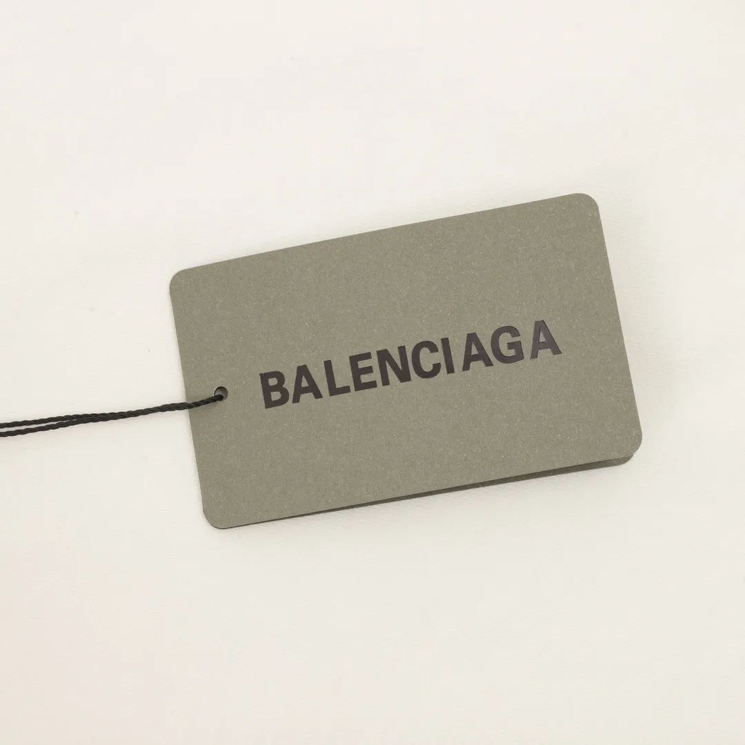 🅿️500 Balenciaga 25FW Poker letter round neck sweatshirt 480g high-grade combed cotton fabric Counter collar label Purchasing grade white thick plate hang tag Original hanging grain Three-dimensional foam printing on the front and back Strong sense of layering Same style for men and women Couple style Oversize version Loose Size: S-XL