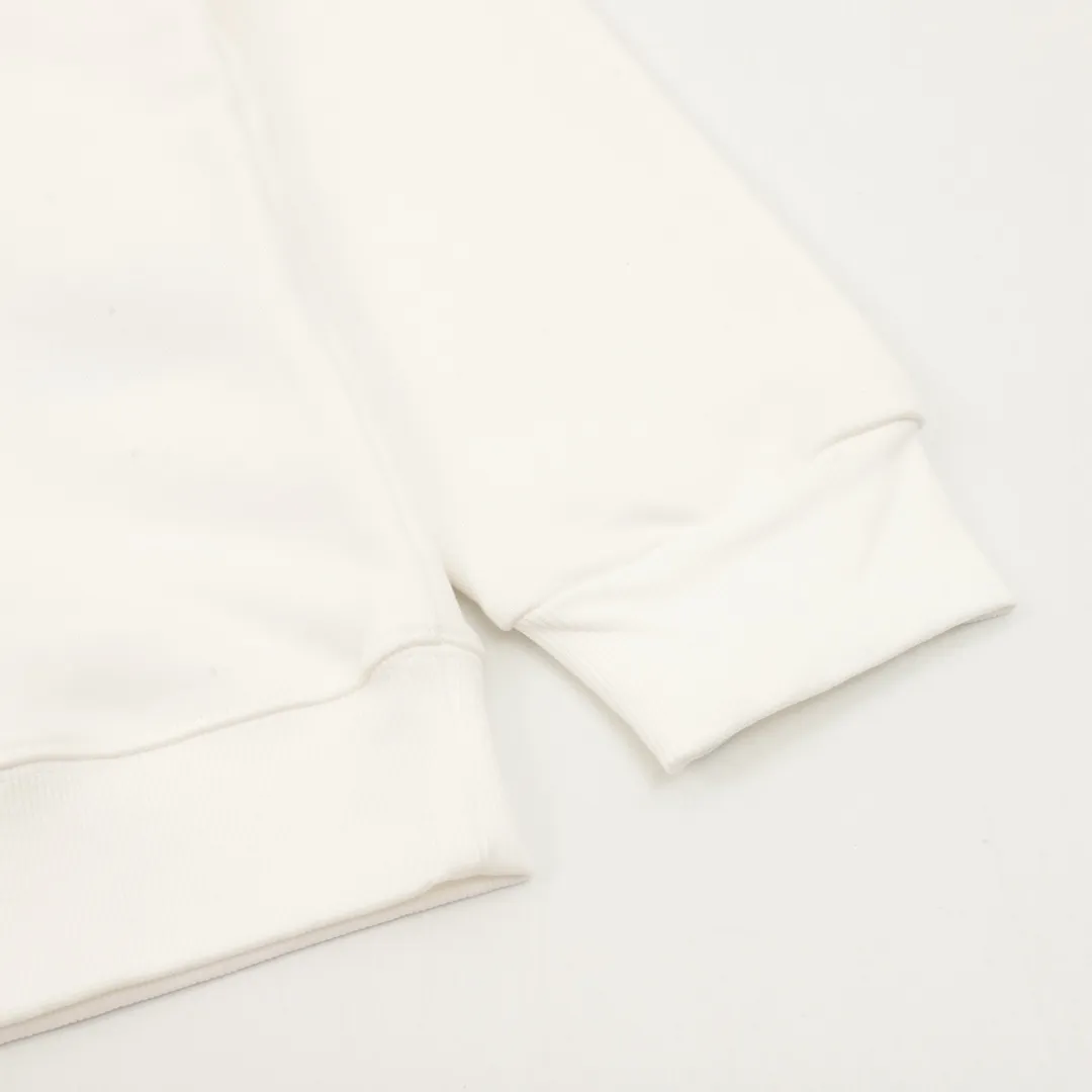 🅿️500 Balenciaga 25FW Poker letter round neck sweatshirt 480g high-grade combed cotton fabric Counter collar label Purchasing grade white thick plate hang tag Original hanging grain Three-dimensional foam printing on the front and back Strong sense of layering Same style for men and women Couple style Oversize version Loose Size: S-XL