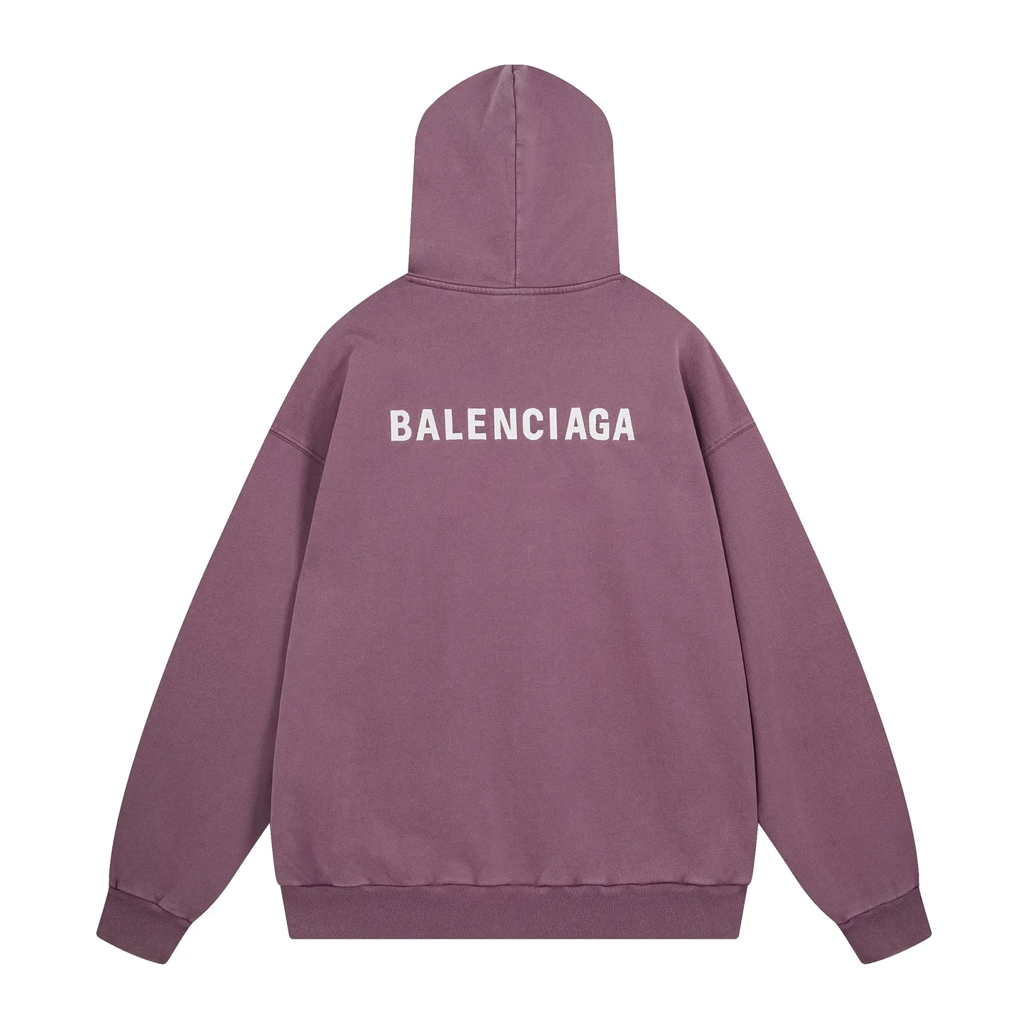 🅿️350 real photos [Top version. Official website quality] BALENCI*G*/25 new autumn and winter style. Washed and distressed hooded sweatshirt with Paris LOGO embroidered on the front and back. Ready-made garments are sprayed with horse wash to make them look old. The fabric adopts batik process. SS25 latest model. Research and development at the first time, different market currencies. Comparisons welcome. The fabric is made of Paris ZP custom-woven, custom-dyed and batik cotton sweatshirt. Weighing 460 grams, the cloth surface is clean. The cloth pattern is clear, soft and comfortable. The threads are dyed with no color difference. The embroidery is done with embroidery machines imported from Tajima, and the garments are washed and worn to make them look old. Jubie market currency. Welcome to compare. The version adopts OS loose shoulder style. Same style for men and women. Code: BL259935 Color: washed purple, washed blue Size: XS S M L