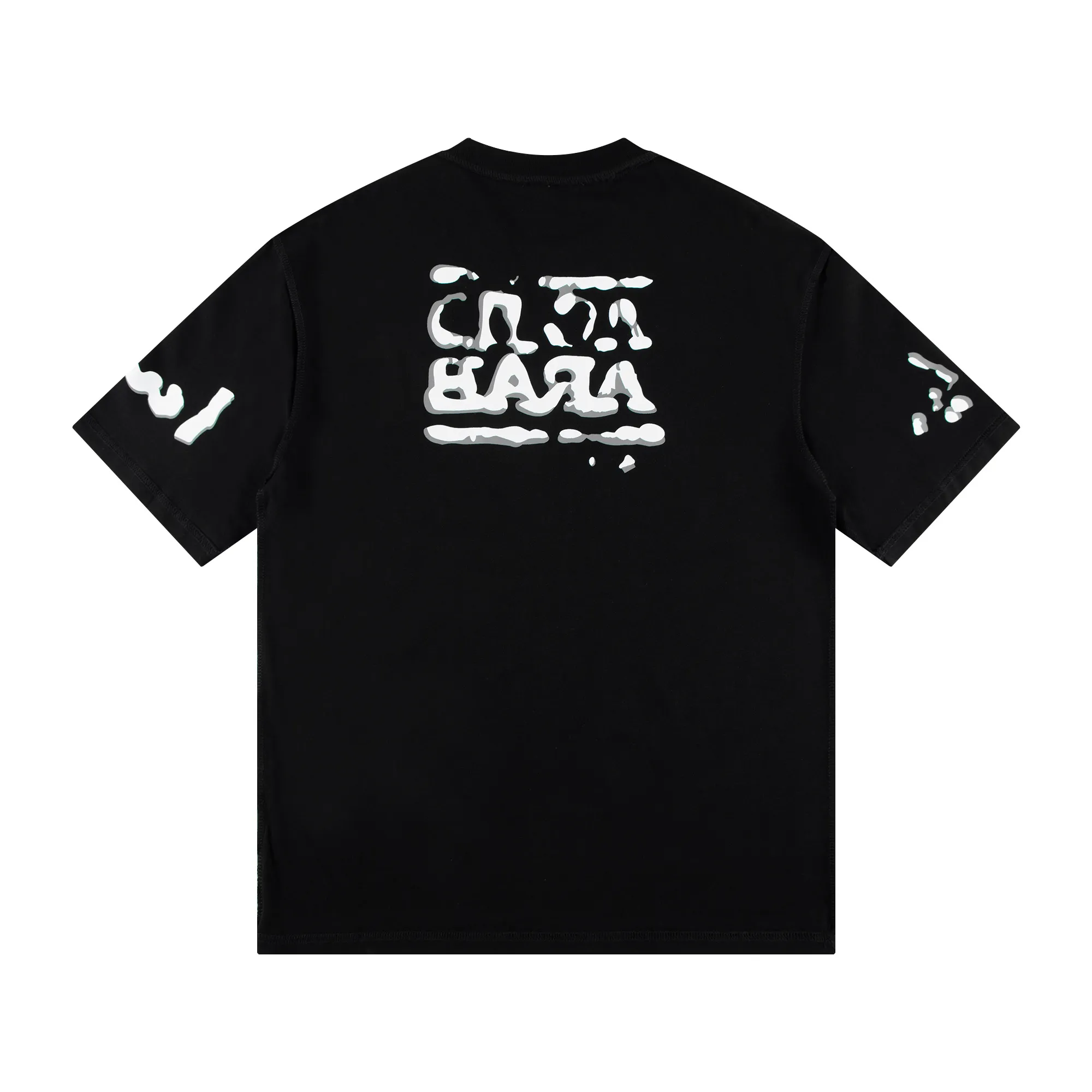 🅿️150 Style: 2026 new Balenciaga short-sleeved T-shirt Material: High version 300g double yarn combed cotton Size: S～XL Color: Black Style number: H1038