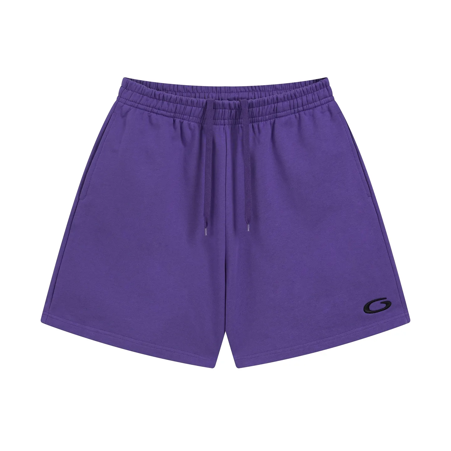 🅿️210 real photos [Top version. Official website quality] BALENCI*GA/Paris. 2025 new model. Paris' new basketball series LOGO embroidered shorts. Synchronized with brick cabinets. Developed authentic products at the first time, please print and compare! The fabric is made of Paris ZP custom-woven and dyed 100% cotton terry sweatshirt. The weight is 460 grams. The cloth surface is clean. The cloth pattern is clear and the hand feels soft and comfortable. The embroidery uses an imported Tajima embroidery machine. The letters are clear and the effect is three-dimensional. The version adopts a loose version. Same style for men and women. Code: BL257027 Color: black, white, purple Size: XS S M L