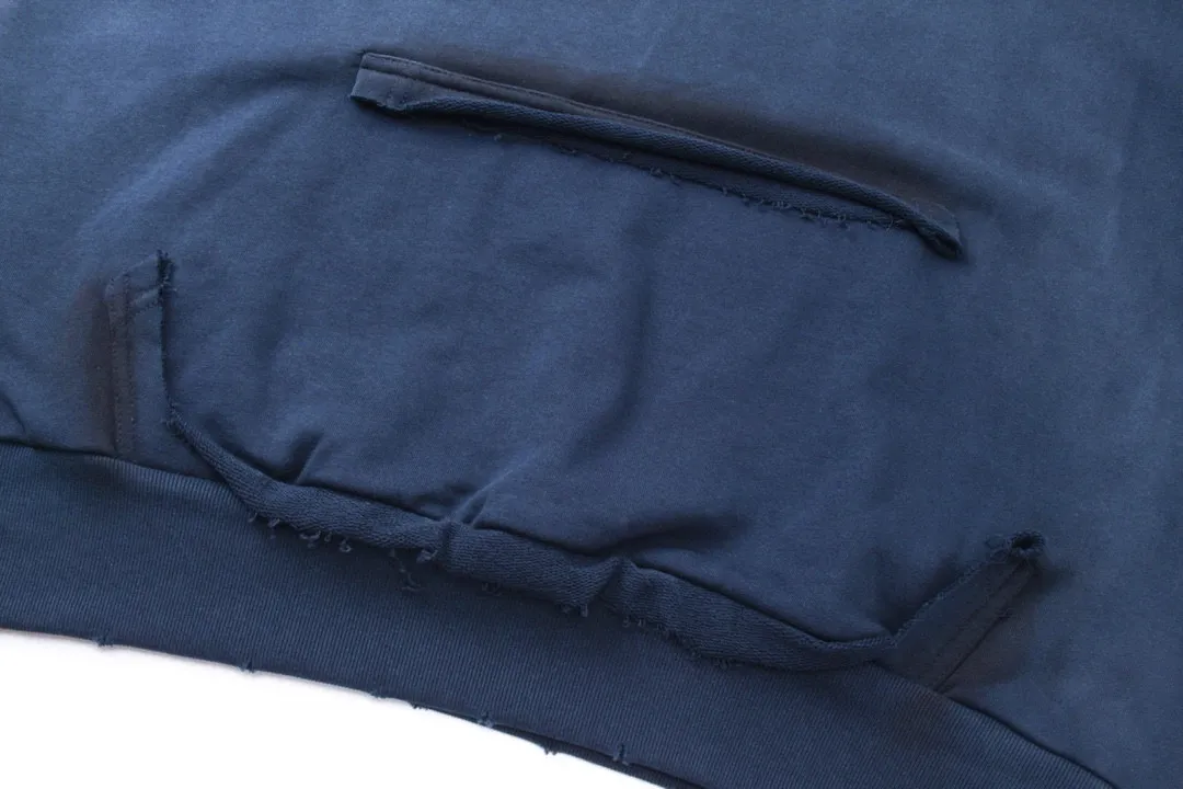 🅿️420 BALENCI*GA 24ss Paris hot-selling tape hooded sweatshirt. The front and back panels are printed with tape direct printing. Many hand-made. The ready-made garments are washed and worn. The cloth surface is clean. The cloth pattern is clear, super heavy work. Soft and comfortable. Exclusively pattern-woven and dyed 450g fabric. The threads are dyed in the same cylinder with zero color difference. Different from the market currency. The version adopts os loose shoulder version. Welcome to compare. Same style for men and women -Color: iron gray blue Paris blue washed black burgundy fluorescent yellow green khaki -SIZE: XS S M L style number 8912#
