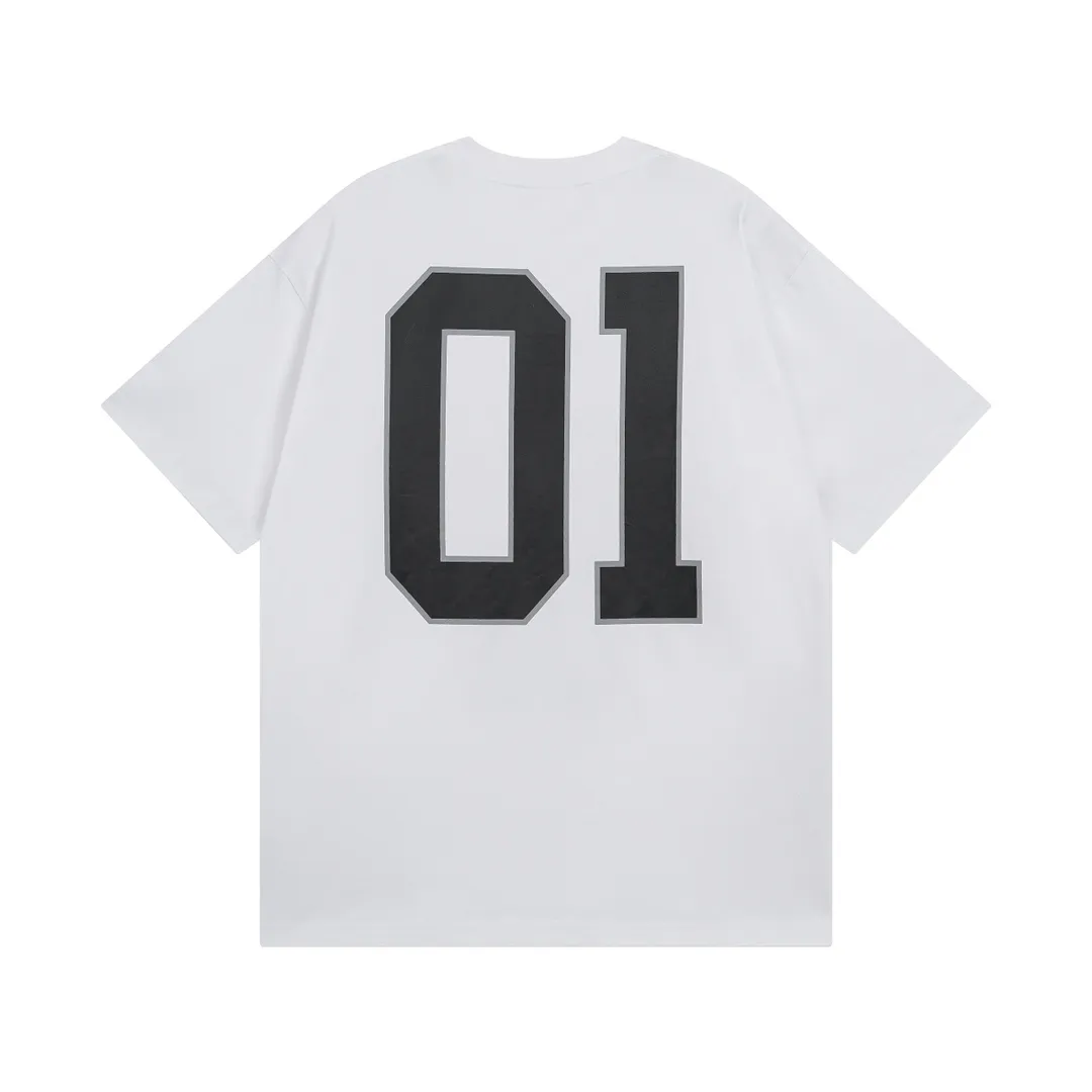 🅿️210 Actual pictures [Top version. Official website quality] BALENCI*GA/Paris.SS25 latest basketball uniform embroidered printed long-sleeved T-shirt. The front embroidery is embroidered and printed using a Tajima computer embroidery machine, the lower left corner is stamped, and the back piece is printed. Brick cabinets are synchronized. Genuine products are developed at the first time. The fabric is made of Paris ZP custom-woven and dyed cotton double yarn. Weighing 260 grams, the cloth surface is clean. The cloth pattern is clear, soft and comfortable. The threads are dyed with no color difference. The printing uses environmentally friendly imported materials, the letters are clear and the effect is three-dimensional. The version adopts OS loose shoulder design. Same style for men and women. Code: BL253626 Color: black, white, orchid, purple, yellow, green. Size: XS S M L