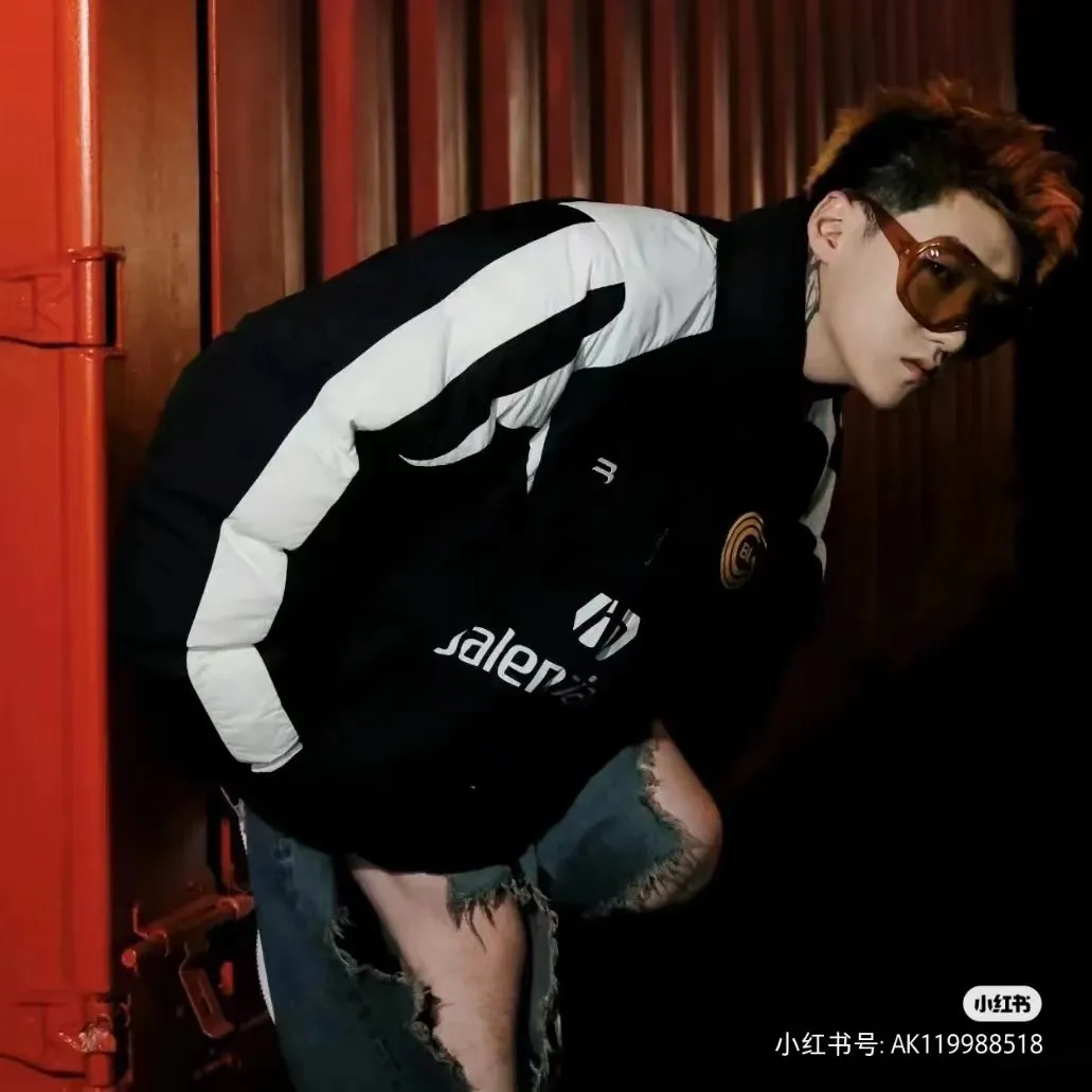 Balenciaga / Balenciaga No. 10 football patchwork cotton jacket upper body information picture ℹ️