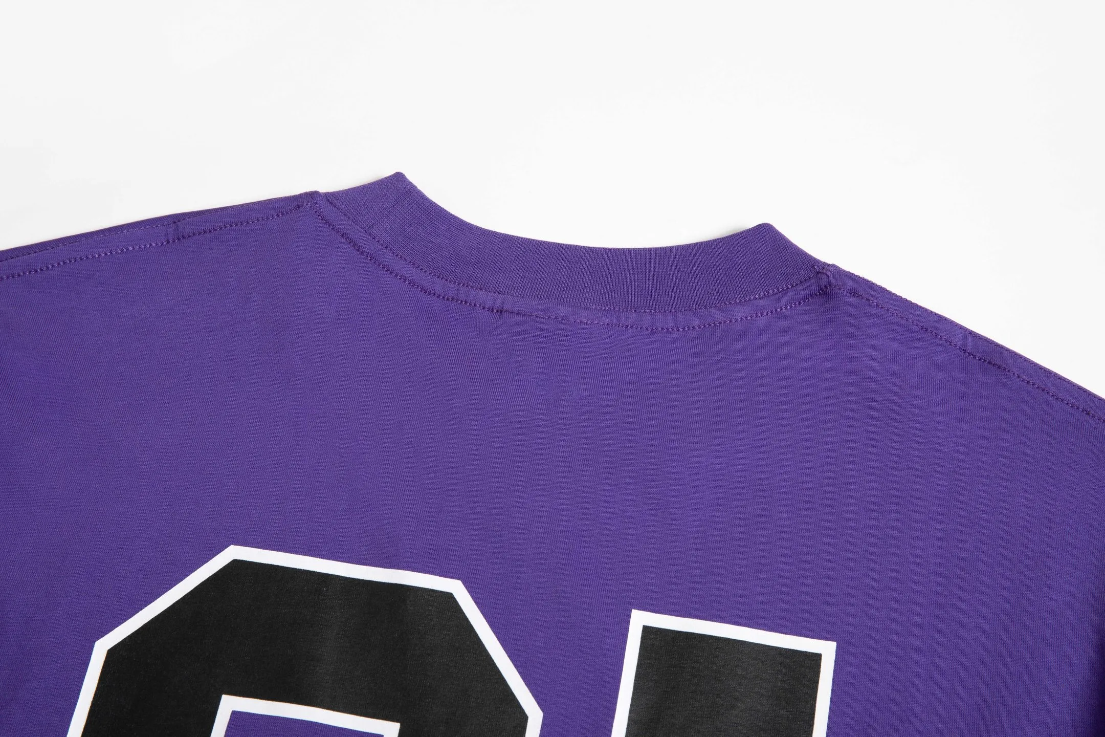 🅿️200 9180# Detailed picture Top version [[BALENCIA*GA] official website quality Paris new basketball jersey embroidered printed short-sleeved T-shirt OS version loose dropped shoulders Unisex fabric: 260 grams 100% cotton double yarn Process: embroidery printing on the front panel Car stamp in the lower left corner Back panel printing Garment washing Shape fixing Color: black white blue purple yellow Size: XS S M L