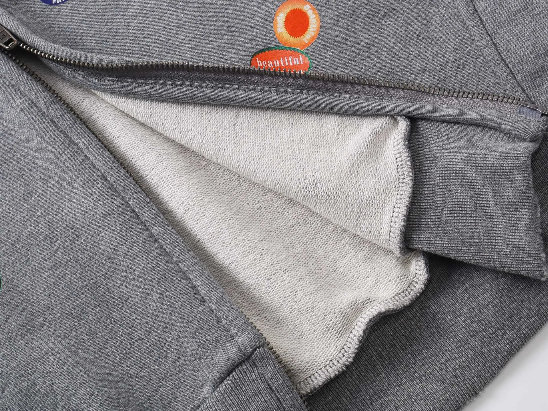 🅿️420 Real photos [Top version. Official website quality] BALENCI*GA/Paris #2025 autumn and winter new style. Fruit pattern Vintage all over embossed washed and distressed hooded sweatshirt. The fabric is made of Paris ZP custom-woven and dyed cotton sweatshirt. Weighing 460 grams, the cloth surface is clean. The cloth pattern is clear, soft and comfortable. The threads are dyed with no color difference. The pattern printing uses environmentally friendly imported glue and computer inkjet printing. The pattern is clear, no burrs, and has a strong three-dimensional effect. The garments are washed and worn. All colors are synchronized with the brick cabinets, custom woven and dyed, and will not fade. Different market currencies. The version adopts OS loose shoulder design. Same style for men and women. Code: BL259907 Color: floral gray, pink Size: XS S M L
