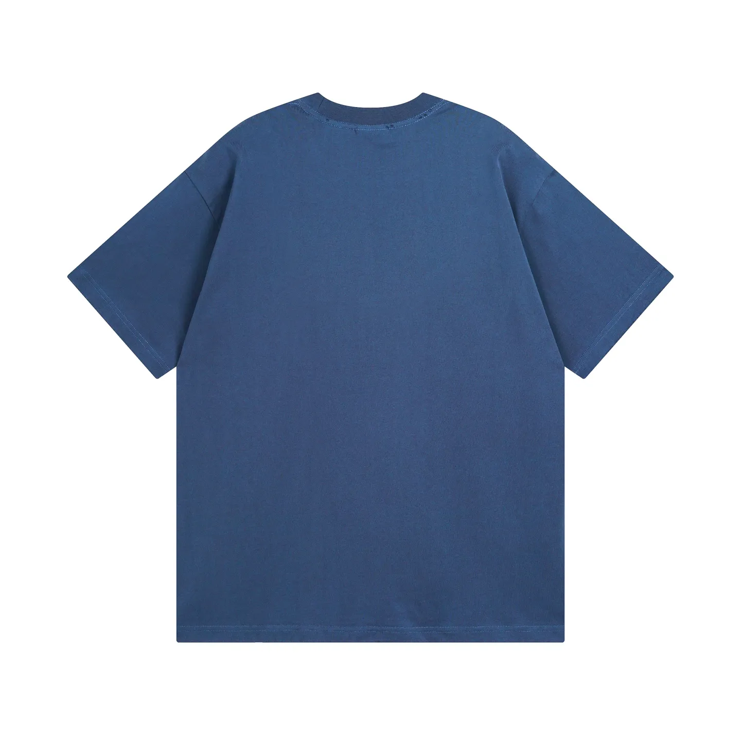 🅿️180 real photos [Top version. Official website quality] BALENCI*GA/Paris #2025 new style washed short-sleeved T-shirt with wheat ear letters LOGO embroidered on the chest, ready-to-wear washed, full of design. Welcome to compare. The fabric is made of Paris ZP custom-woven and dyed cotton double yarn, weight 260 grams, clean cloth surface. Clear texture, soft and comfortable. The threads are dyed with no color difference. The classic letter LOGO is embroidered with imported Tajima embroidery machine. The effect is three-dimensional. Restore the brick cabinet, adopt OS loose shoulder style. Same style for men and women. Code: BL253663 Color: washed black, lake blue, pink, white Size: XS S M L