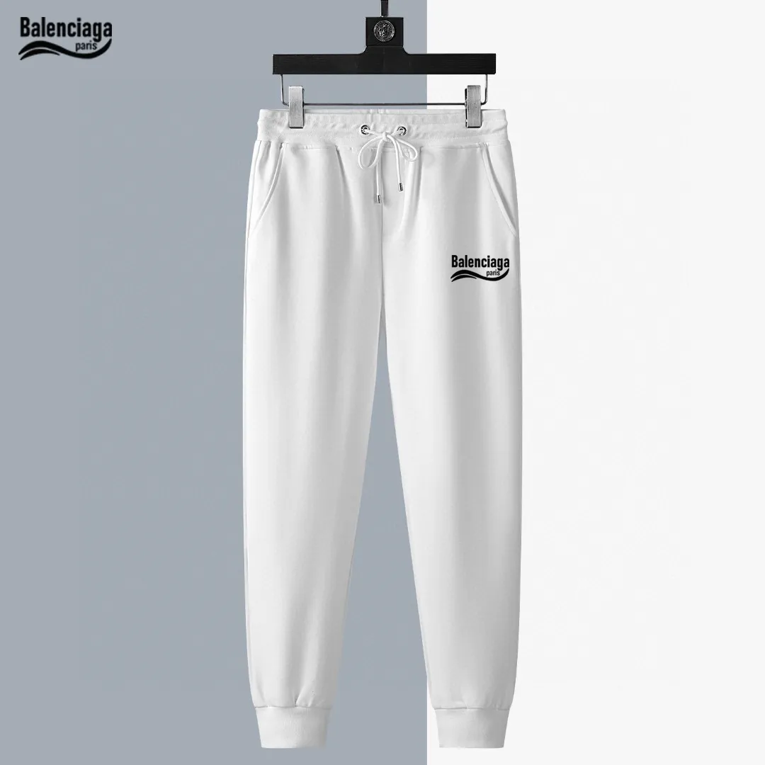 🅿️420 [BALENCIAGA] (Gospel for Fatty) hot-selling suit is coming. Focus on the original version of the official website. 2025 new hot-selling cardigan and sweatshirt suit. The original order is hard to buy🇭🇰. It is the meticulous work of top designers. It has a fitting and perfect upper body effect. All-natural high-quality Roman cotton 100%, close-fitting comfort, noble and elegant! Original hardware embodies elegance and nobility! Counter size: M-5XL (maximum wear up to 220 pounds)