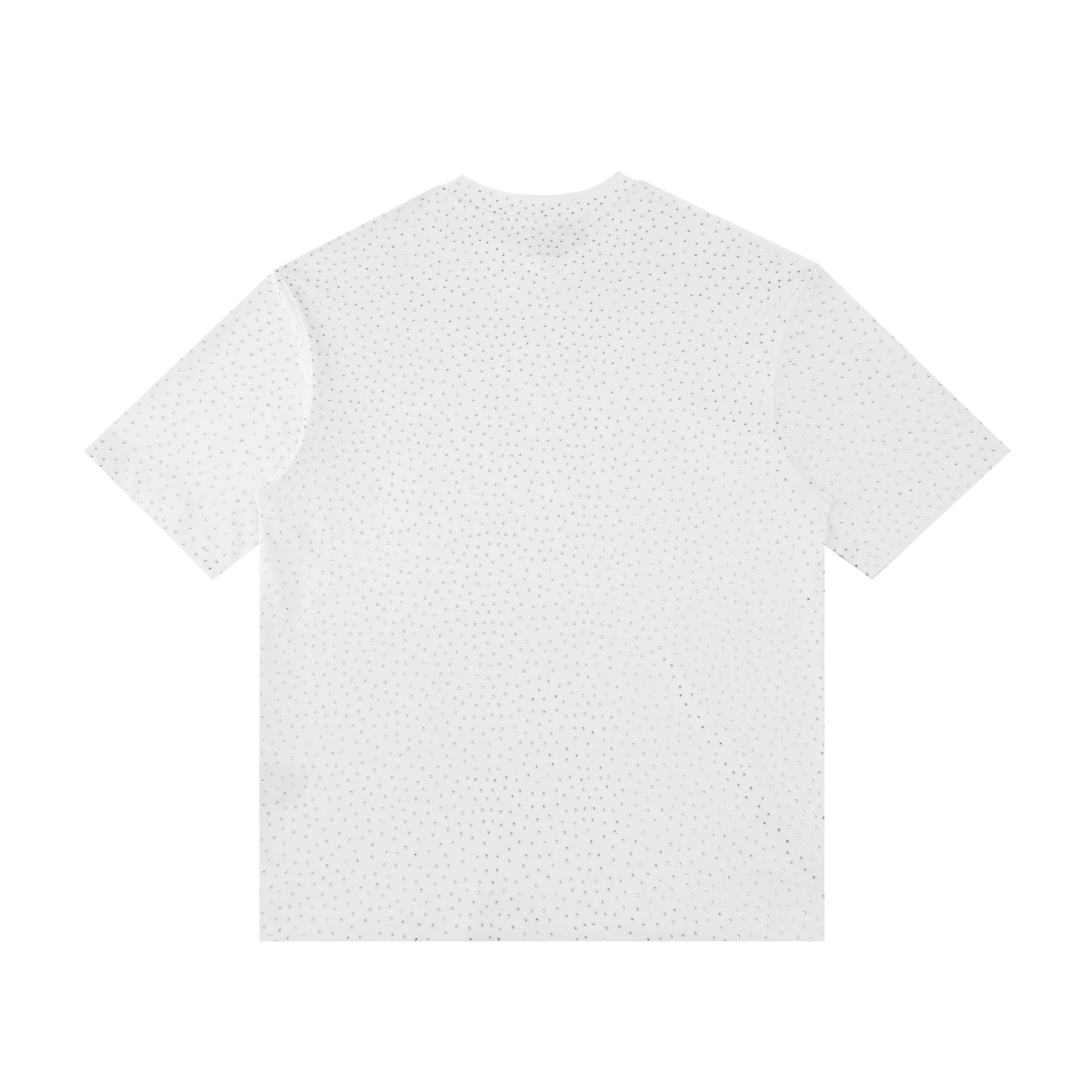 🅿️200 Style: 2026 new Balenciaga starry diamond T-shirt Material: High version of active colored diamonds 300g double yarn combed cotton Size: S～XL Color: White Style number: H999